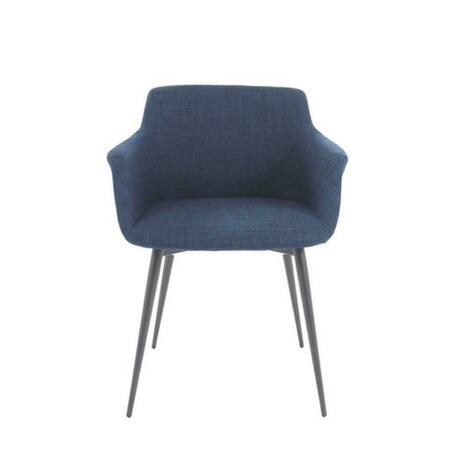 MOES HOME COLLECTION Ronda Arm Chair, Blue EJ-1016-26